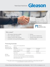 Brochure - Financing Solutions USA & Canada