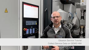 Service Tutorial &ndash; Collect Service Data on GEMS HMI