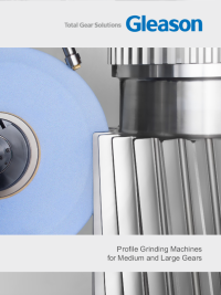 Brochure - Profile Grinding Machines for Medium and Large Gears