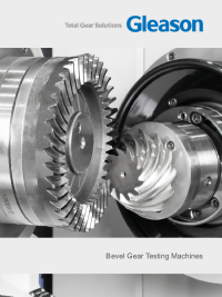 Brochure - Bevel Gear Testing Machines