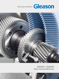 Brochure - 260HMX and 260HMS Gear Honing Machines