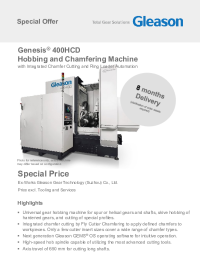Special Offer - Genesis 400HCD (SN6010)