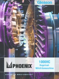 Broschüre - 1000HC Kegelrad- Wälzfräsmaschine
