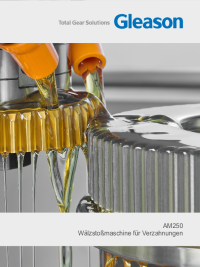 Brosch&uuml;re - AM250 W&auml;lzsto&szlig;maschine für Verzahnungen