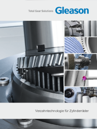 Brosch&uuml;re - Verzahntechnologie f&uuml;r Zylinderr&auml;der