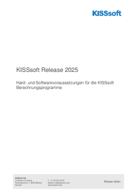 Hard- und Softwareanforderungen