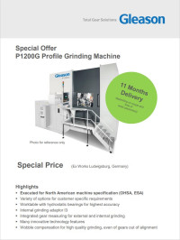 Special Offer - P1200G Profile Grinding Machine (SN33374)
