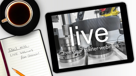Gear Trainer Webinar: Single-Flank Testing of Cylindrical Gears