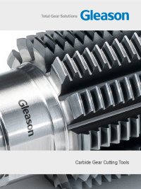 Brochure - Carbide Gear Cutting Tools