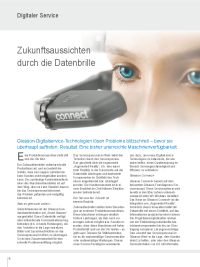 Artikel - Digitaler Service: Zukunftsaussichten durch die Datenbrille