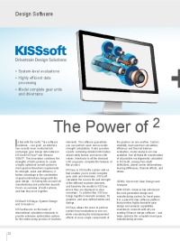 Article - Nouvelle Interface Application KISSsoft / GEMS