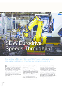 Article - SEW Eurodrive Speeds Throughput