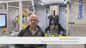 Service Programs for Single and Double Flank Testing Systems