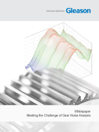 Whitepaper - Meeting the Challenge of Gear Noise Analysis
