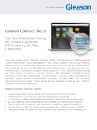 Буклет - Gleason Connect Cloud